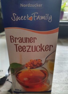 Brauner Tee Zucker
