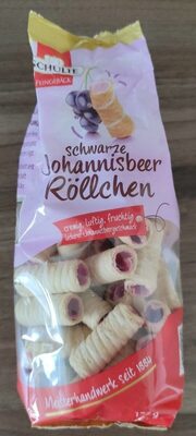 Schwarze Johannisbeerröllchen
