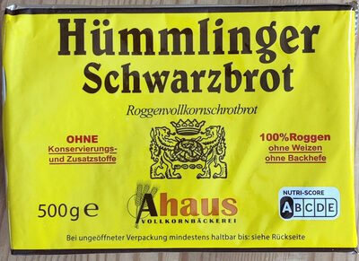 Hümmlinger Schwarzbrot