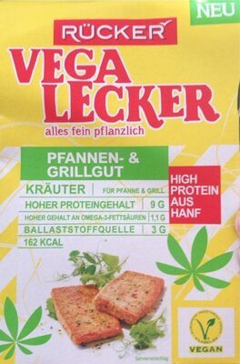 vega lecker front packaging