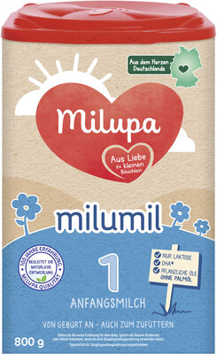 Milupa milumil 1 800g front packaging