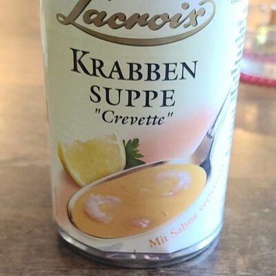 Krabben Suppe Crevette