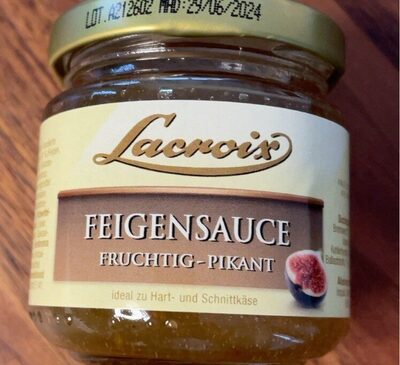 Feigensauce Fruchtig-Pikant front packaging