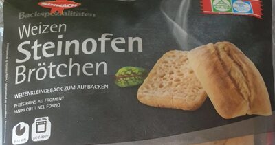 Weizen Steinofen Brötchen
