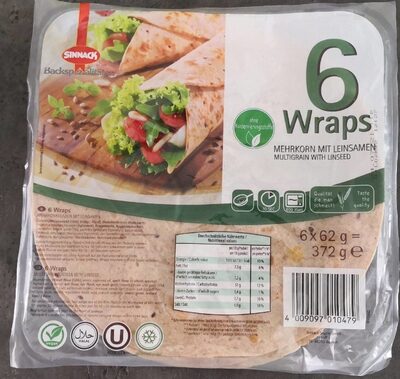 Wraps Mehrkorn mit Leinsamen