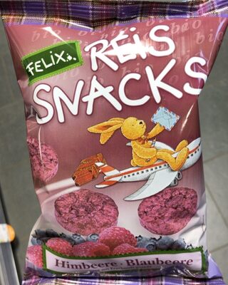 Felix Mini Reis Snacks Himbeer-Blaubeere