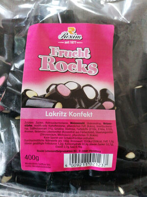 Frucht Rocks front packaging