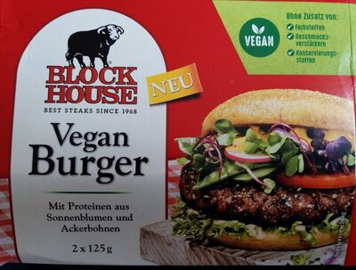 Block House Vegan Burger