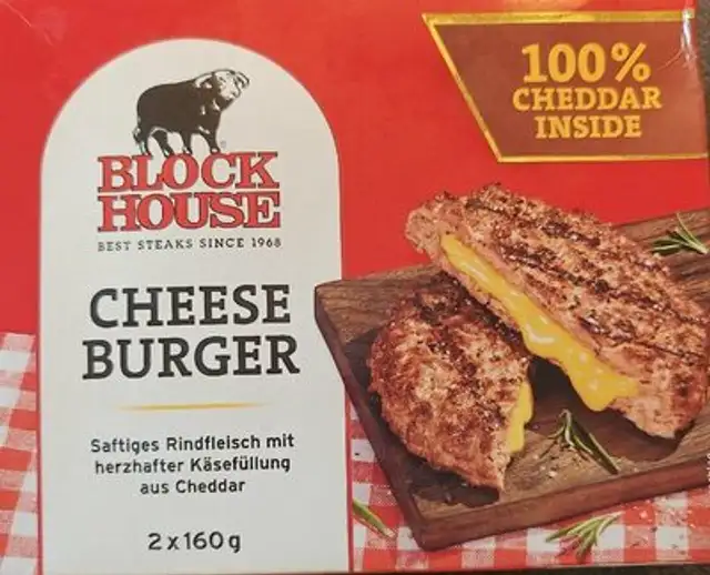Cheese Burger front packaging