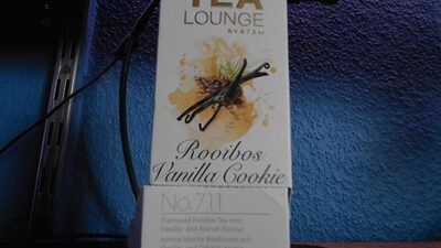 Rooibos Vanilla Cookie No.711 front packaging