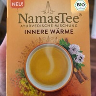 NamasTee Innere Wärme front packaging