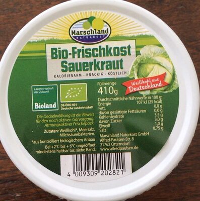 Bio-Frischkost Sauerkraut