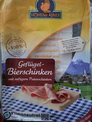 Geflügel-Bierschinken