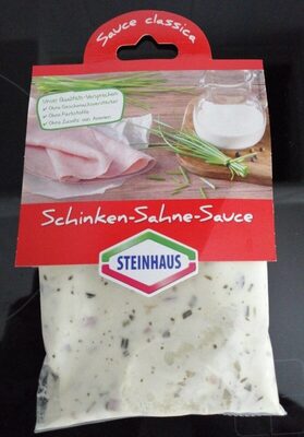 Schinken-Sahne-Sauce front packaging