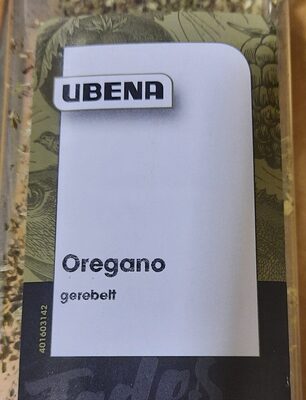 Oregano gerebelt