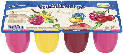Danone FruchtZwerge Himbeere/Kirsche/Vanille 8x50g