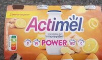 Danone Actimel® Power Zitrone-Ingwer 8 x 100g = 800g