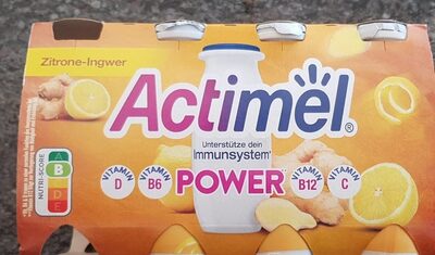 Danone Actimel® Power Zitrone-Ingwer 8 x 100g = 800g
