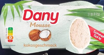 Danone Dany Mousse 4x60g Kokosnuss