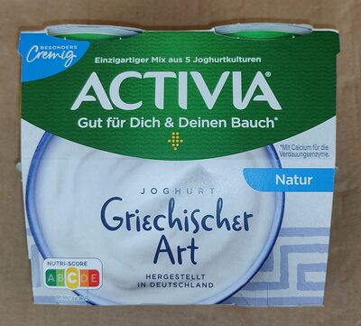 Danone ACTIVIA®Joghurt Natur griechischer Art 4x110g