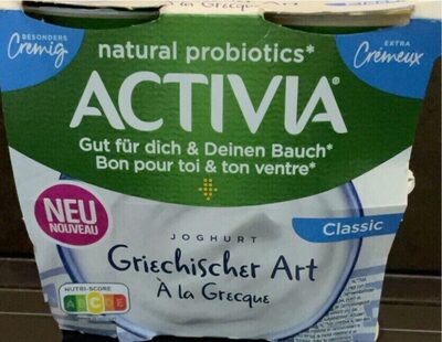 Danone ACTIVIA® Joghurt Griechischer Art Classic 4x110g