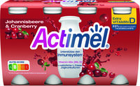 Actimel® Johannisbeere & Cranberry, 8x100g
