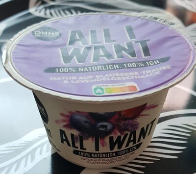 All I Want front packaging