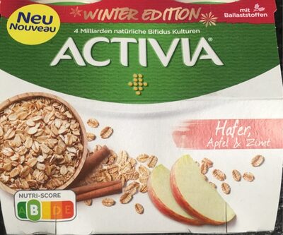Danone ACTIVIA® Winter Edition Hafer, Apfel & Zimt (4x115g) = 460g
