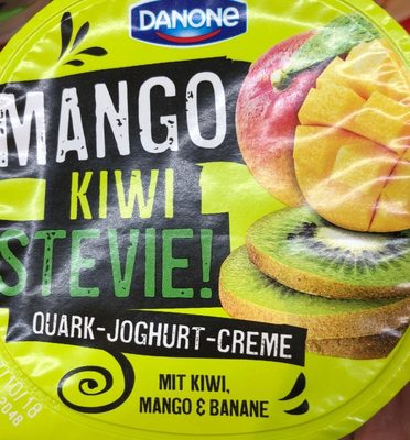 Danone Quark-Joghurt-Creme MANGO KIWI STEVIE! 150g