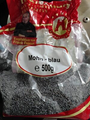 Mohnsamen front packaging