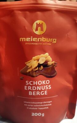 Schoko Erdnuss Berge