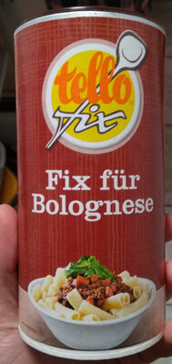 Fix für Bolognese front packaging