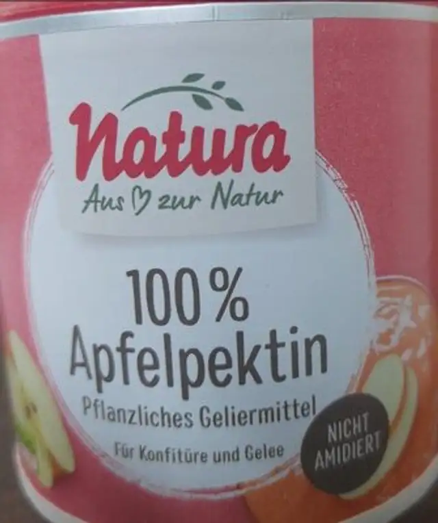 Apfel Pektin 100% front packaging