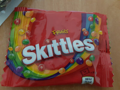 Skittles front packaging
