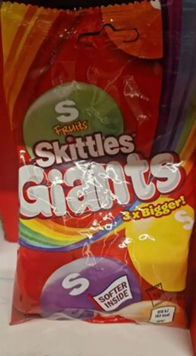 Kramtomieji saldainiai skittles giants