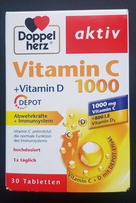 Vitamin C 1000 + Vitamin D