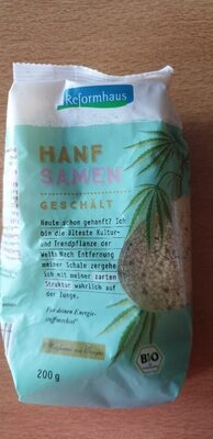 Hanf Samen geschält