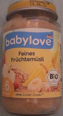 Feines Früchtemüsli