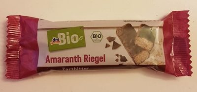 Amaranth Riegel Zartbitter