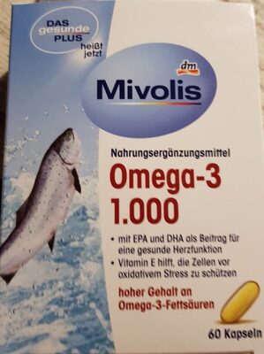 Oméga 3 front packaging