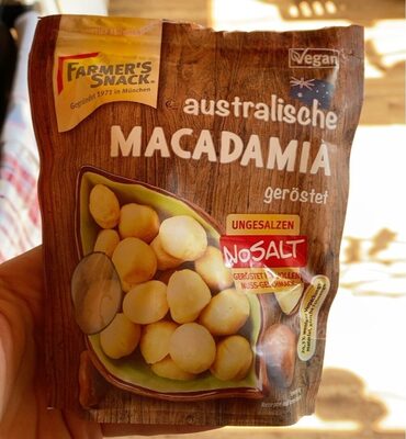 Australische Macadamia geröstet
