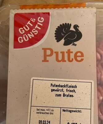 Puten Hackfleisch