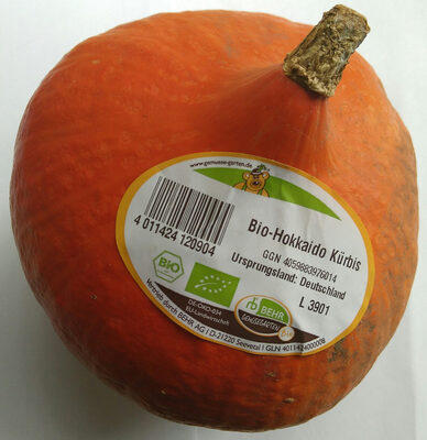 Bio-Hakkaido-Kürbis front packaging