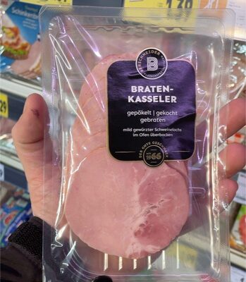 Braten Kasseler front packaging
