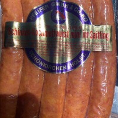 Schinkenkochmettwurst