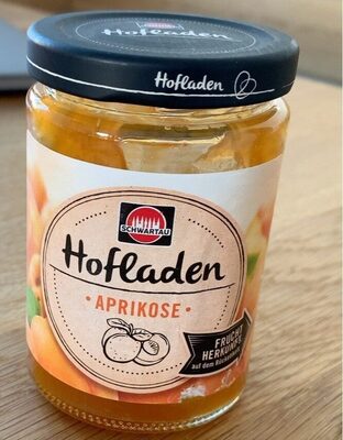Hofladen Aprikose front packaging