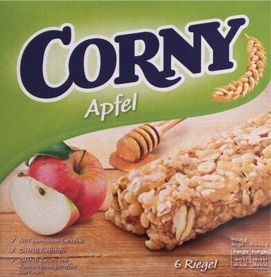 Corny Apfel front packaging
