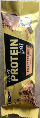 Protein Peanut Caramel Bar front packaging