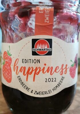 Erdbeere und Zweierlei Himbeere Edition Happiness