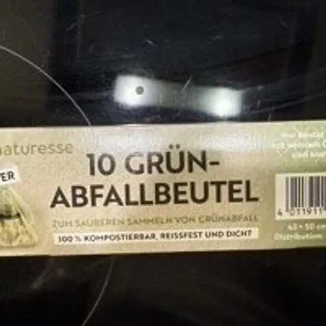 grünabfallbeutel front packaging